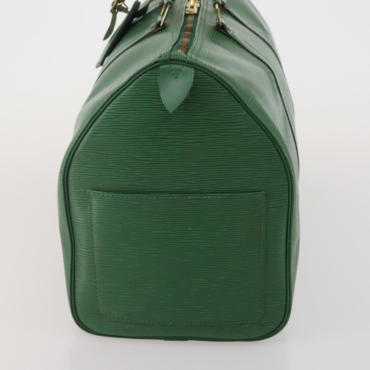 Louis Vuitton Keepall Epi Leather Green Leather Travel Bag Bag (Pre-Owned)