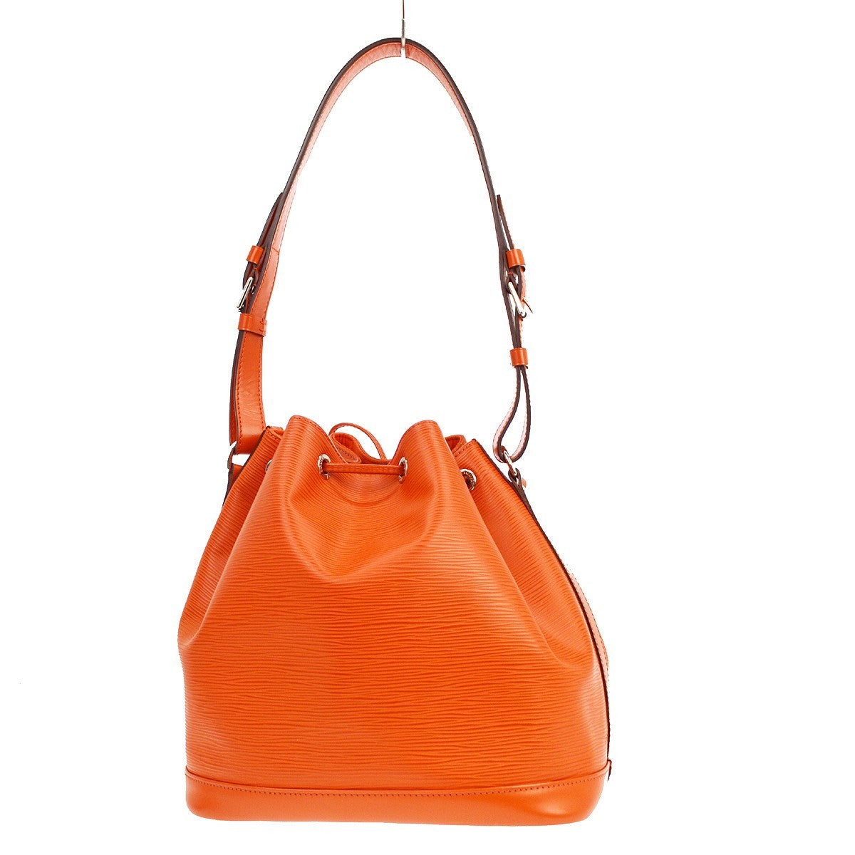 Louis Vuitton Petit Noe Epi Leather Orange Leather Handbag (Pre-Owned)