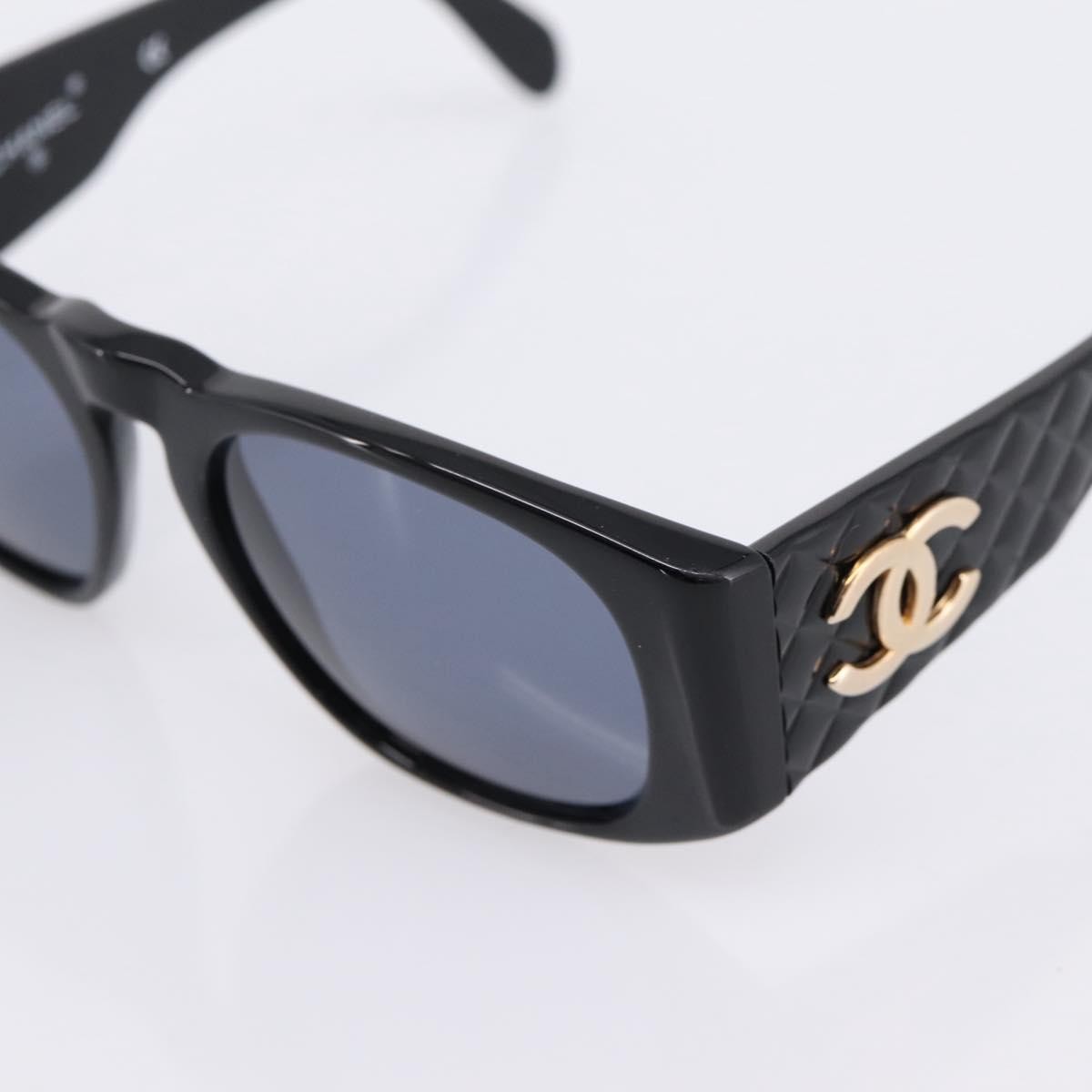 Chanel Logo Cc Plastic Black Plastic Sunglasse Accessory (Pre-Owned)