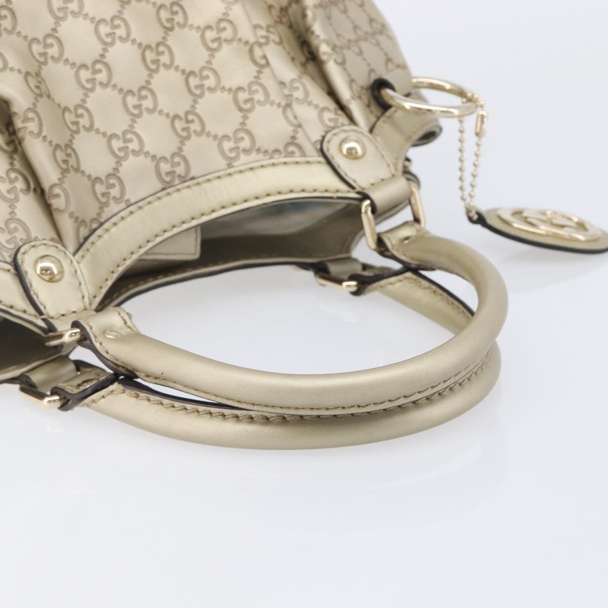 Gucci Sukey Guccissima Leather Gold Canvas Tote Bag Bag (Pre-Owned)