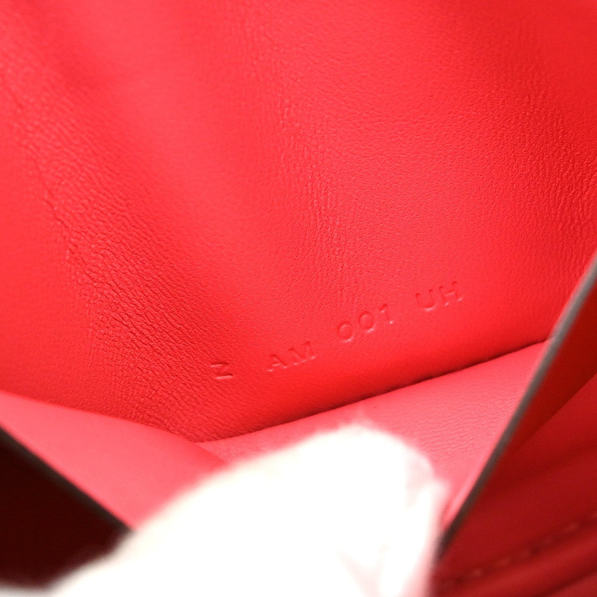 Hermes In-The-Loop Belt Swift Red Leather Clutche & Pouche Bag (Pre-Owned)