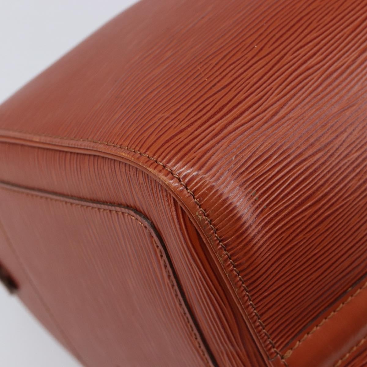Louis Vuitton Speedy Epi Leather Brown Leather Handbag (Pre-Owned)