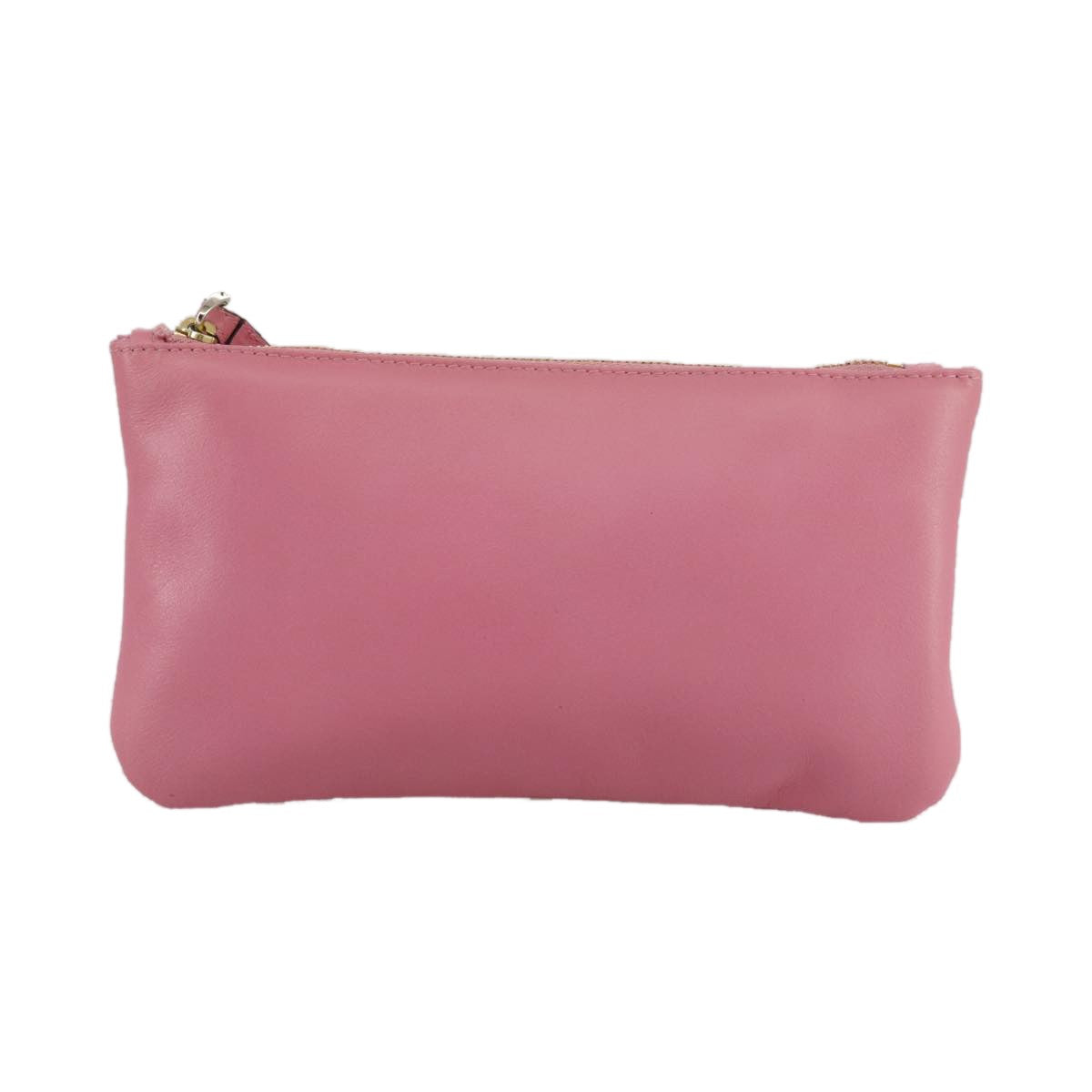 Valentino Garavani Pochette Leather Pink Leather Clutche & Pouche Bag (Pre-Owned)