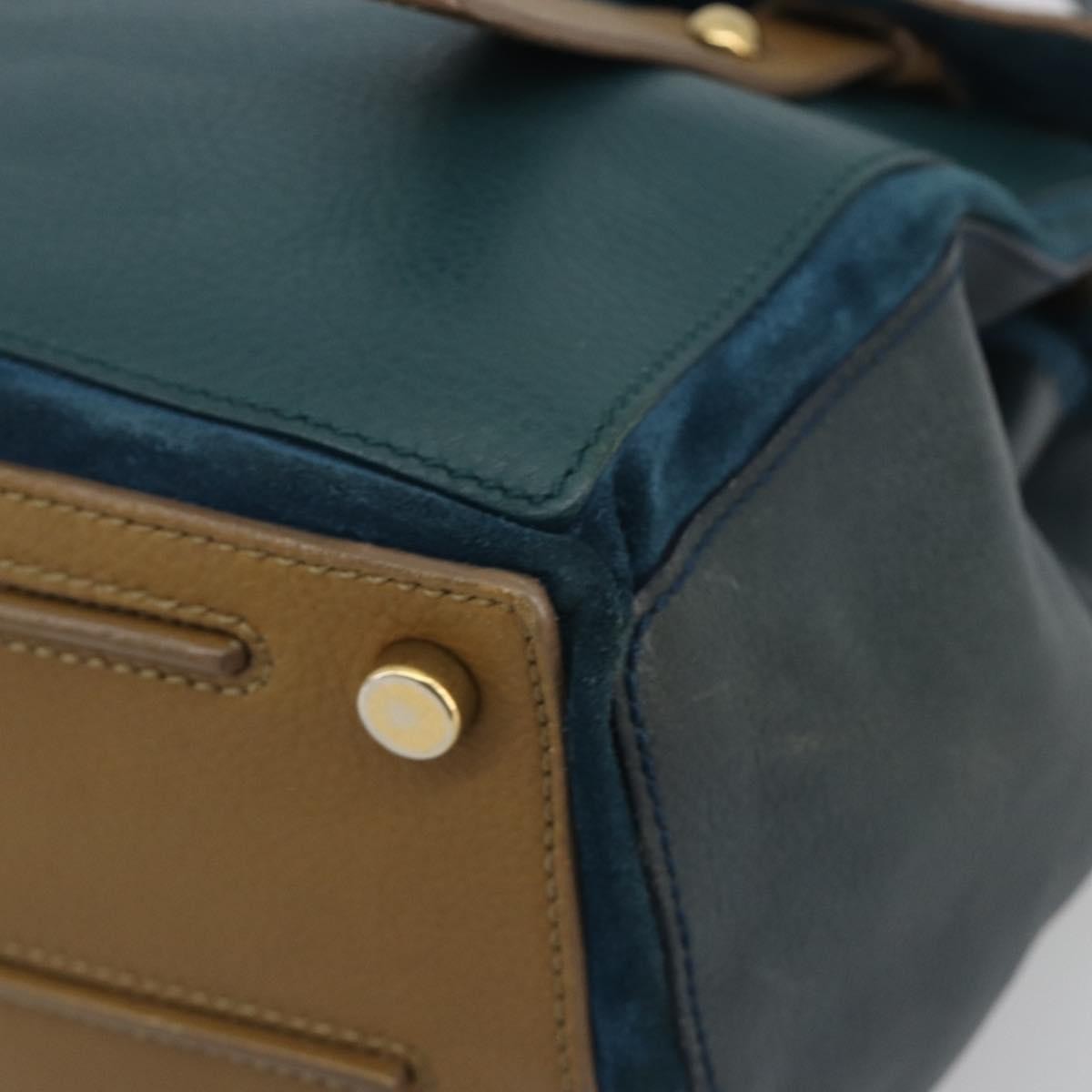 Saint Laurent Tricolor Muse Two Leather Multicolour Leather Handbag (Pre-Owned)
