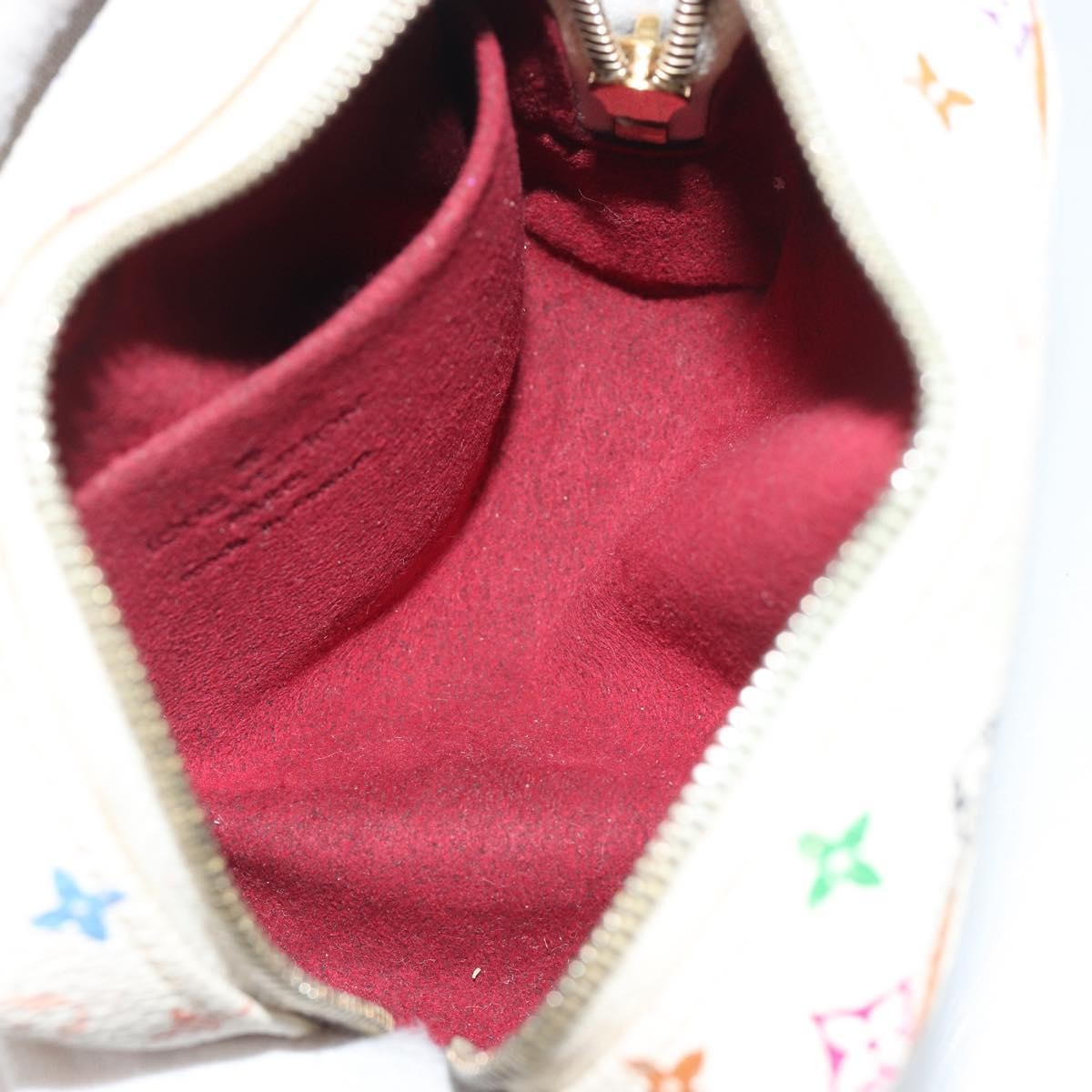 Louis Vuitton Wapity Trousse Monogram Multicolor White Canvas Clutche & Pouche Bag (Pre-Owned)