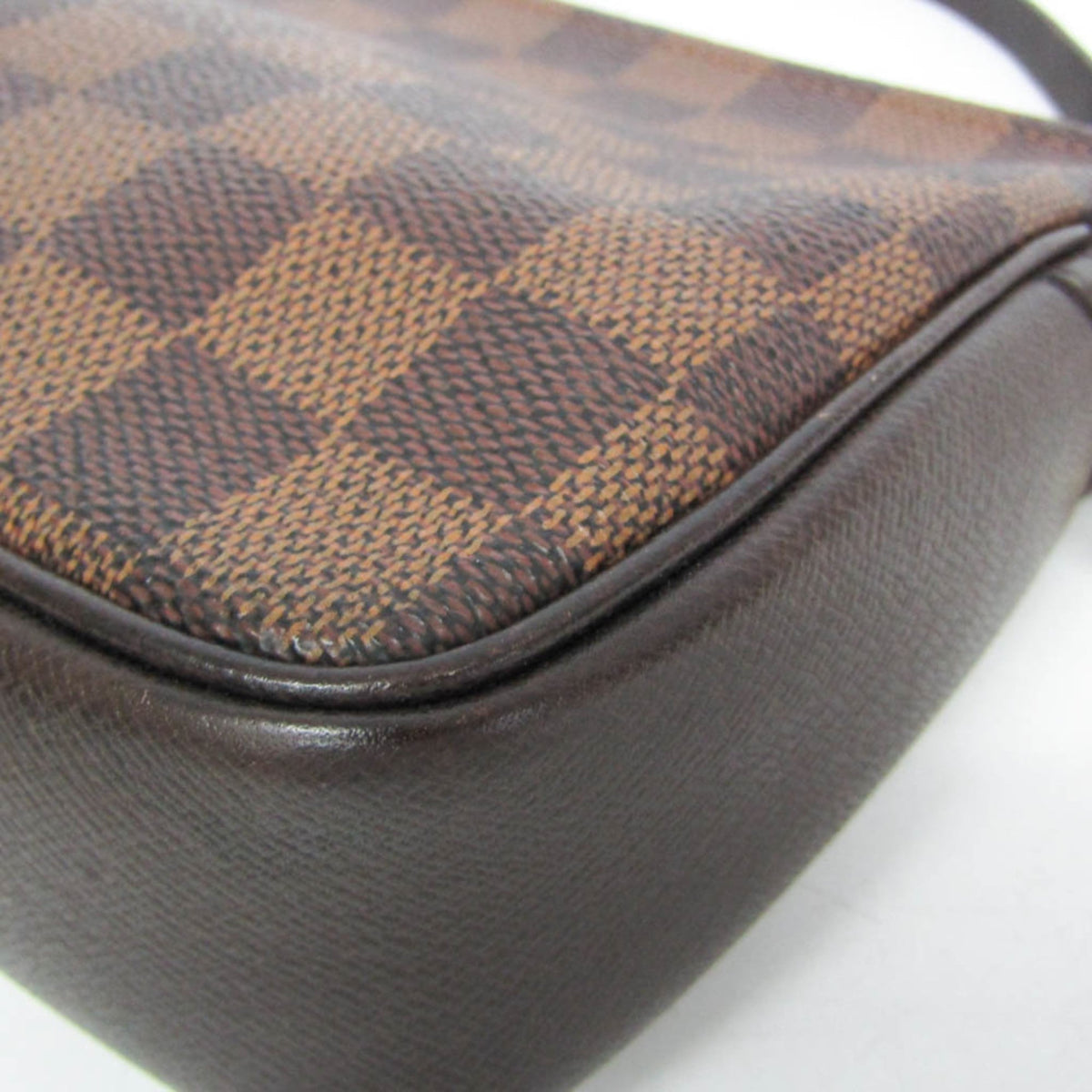 Louis Vuitton Trousse Make Up Damier Canvas Brown Canvas Clutche & Pouche Bag (Pre-Owned)