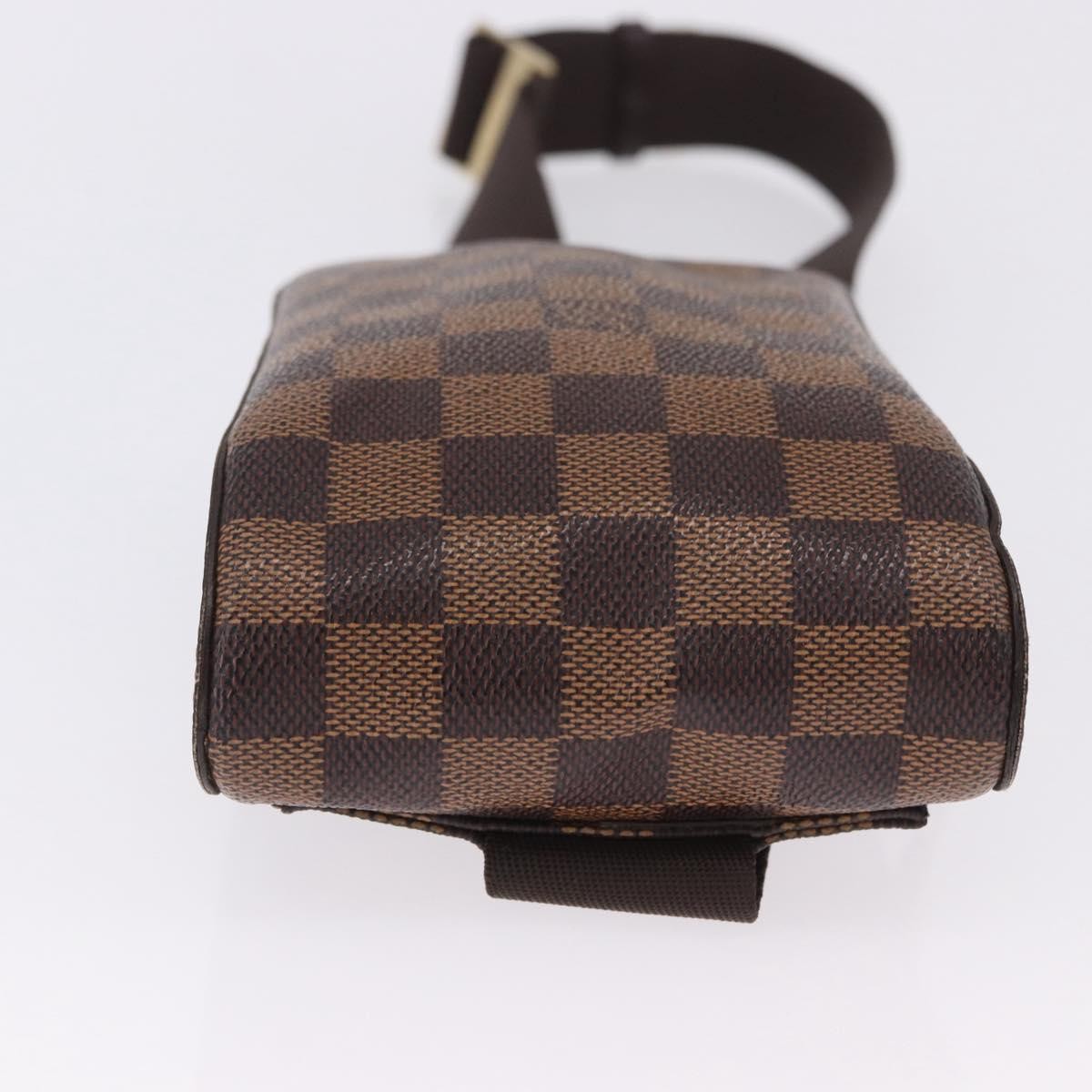 Louis Vuitton Geronimos Damier Brown Canvas Clutche & Pouche Bag (Pre-Owned)