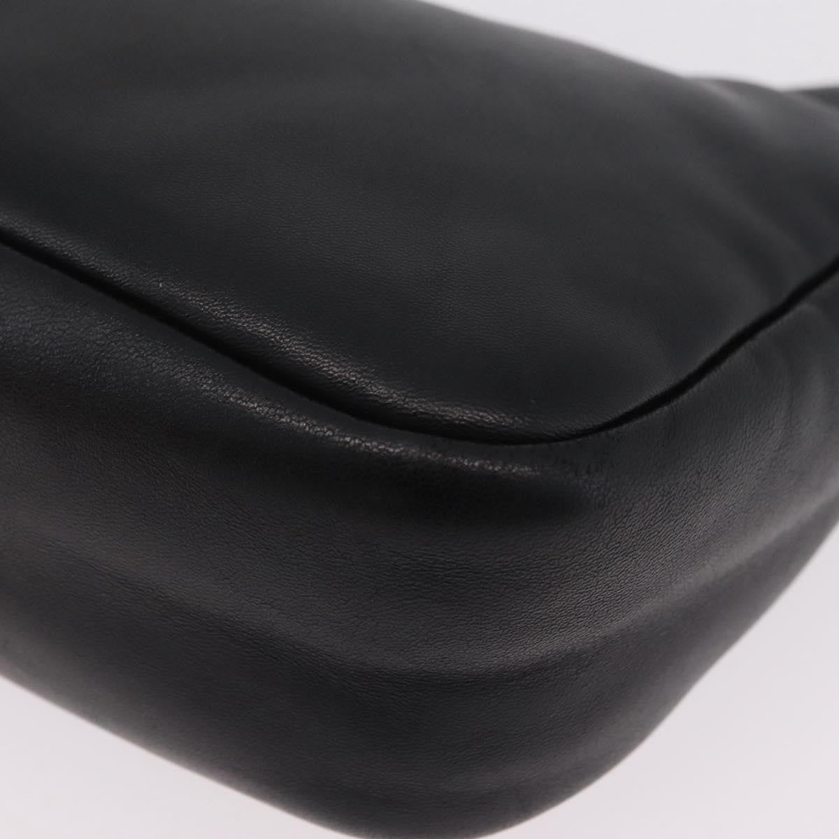 Prada Re-Edition 2005 Nappa Leather Black Leather Shoulder Bag Bag (Pre-Owned)