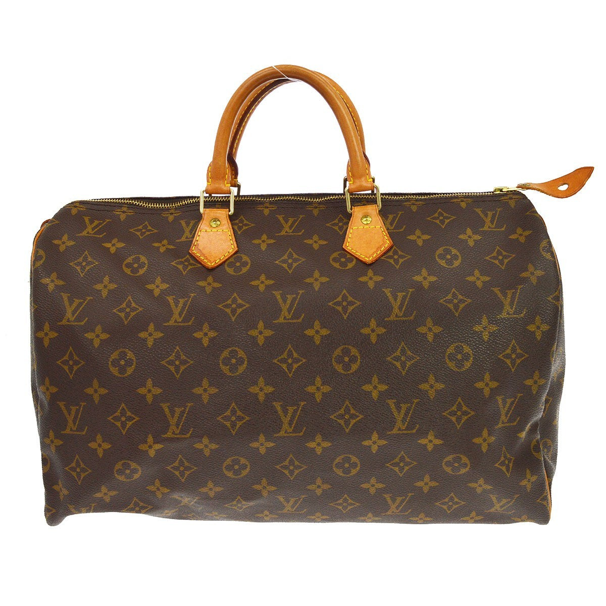 Louis Vuitton Speedy Monogram Canvas Brown Canvas Handbag (Pre-Owned)