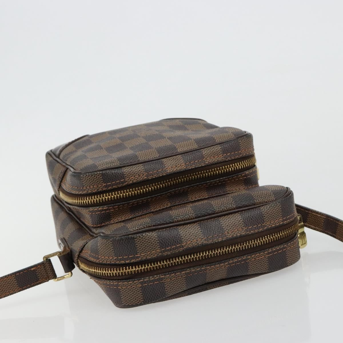 Louis Vuitton Amazone Damier Brown Canvas Handbag (Pre-Owned)