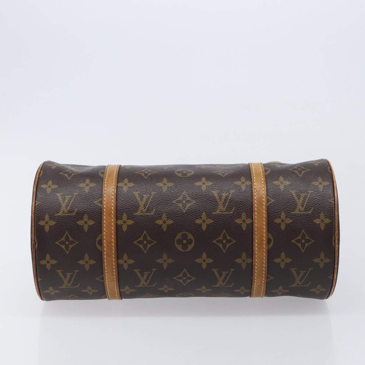 Louis Vuitton Papillon Monogram Canvas Brown Canvas Handbag (Pre-Owned)