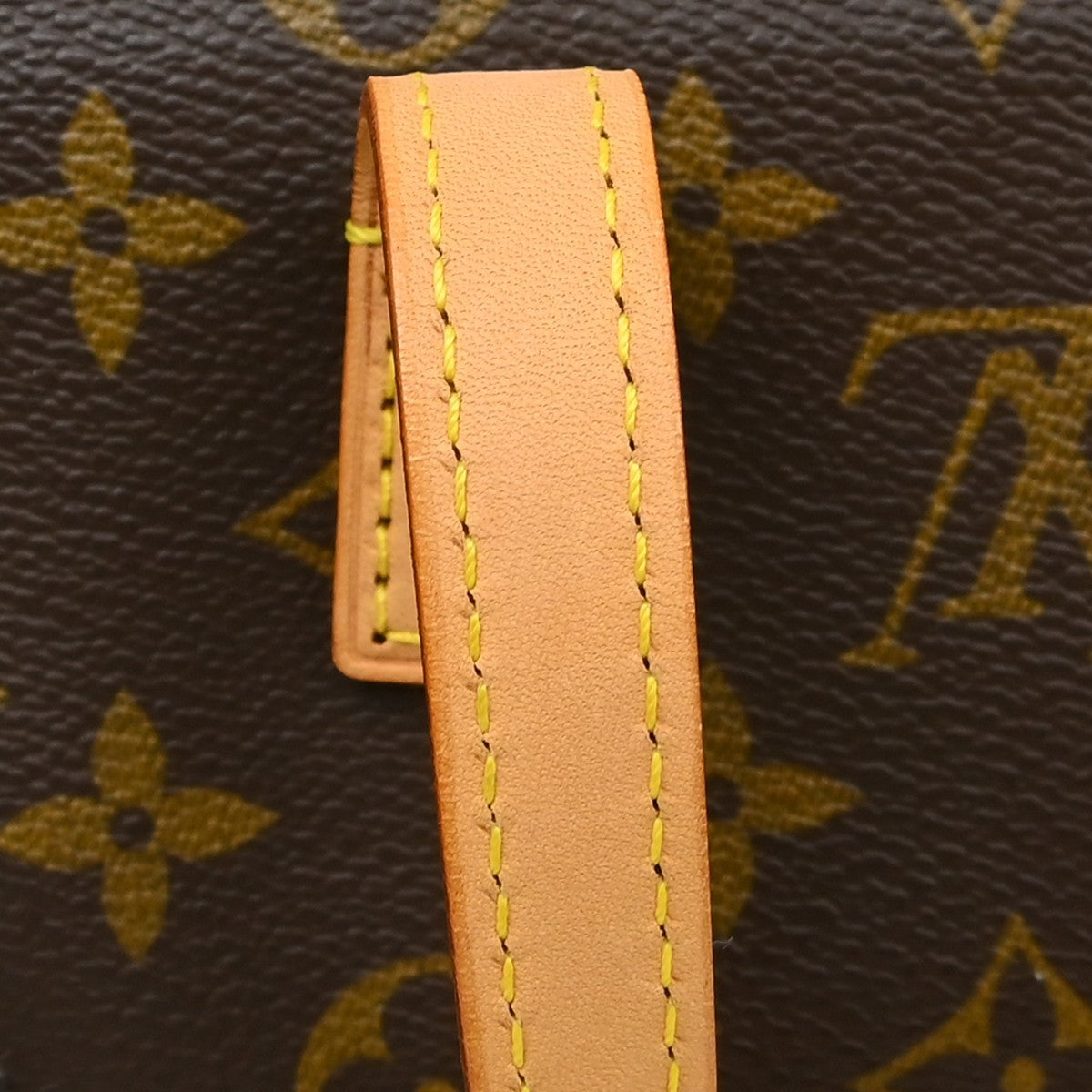 Louis Vuitton Sonatine Monogram Canvas Brown Canvas Handbag (Pre-Owned)