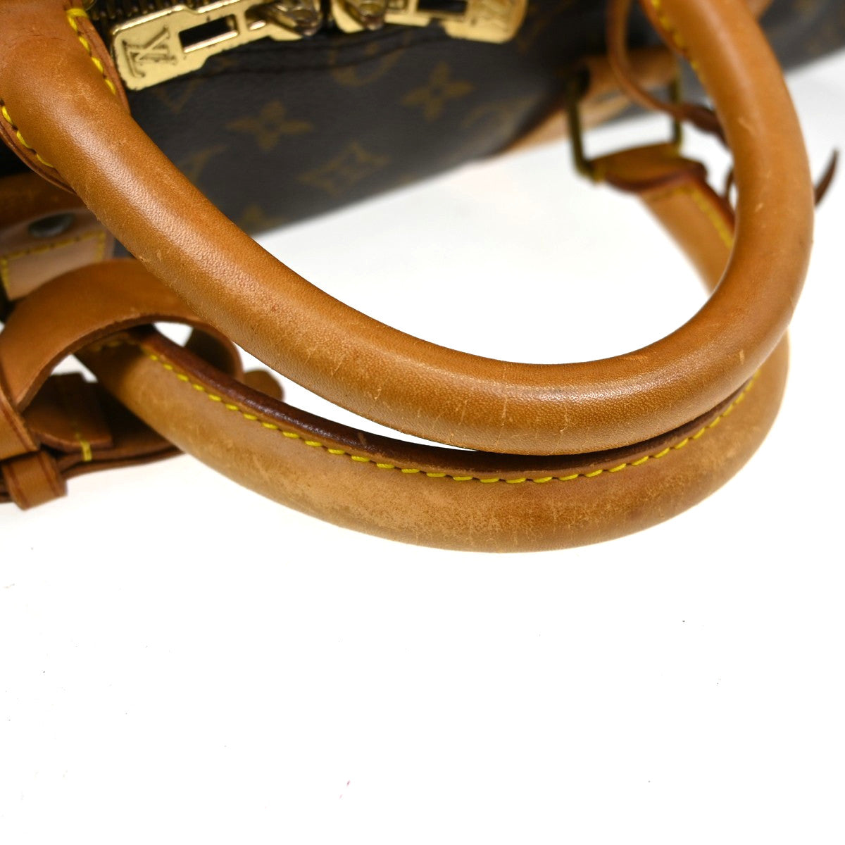 Louis Vuitton Keepall Bandouliere Monogram Canvas Brown Canvas Handbag (Pre-Owned)