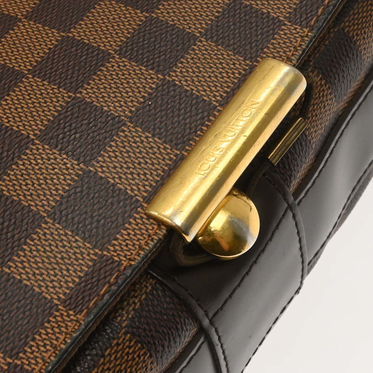 Louis Vuitton Bastille Damier Brown Canvas Shoulder Bag Bag (Pre-Owned)