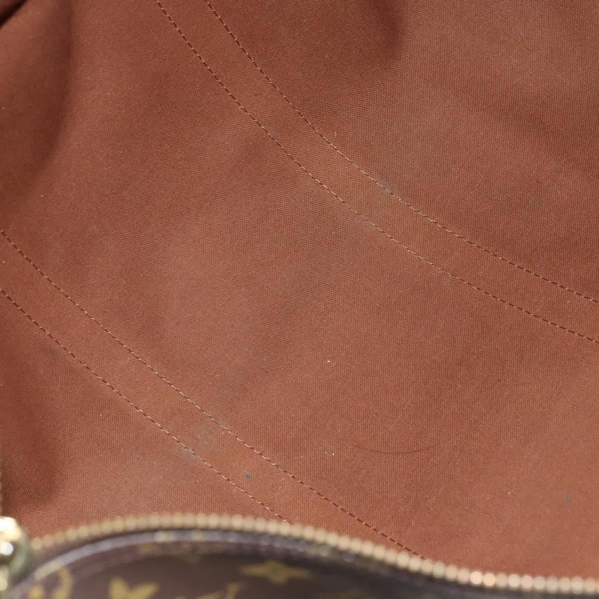 Louis Vuitton Keepall Monogram Canvas Brown Canvas Travel Bag Bag (Pre-Owned)