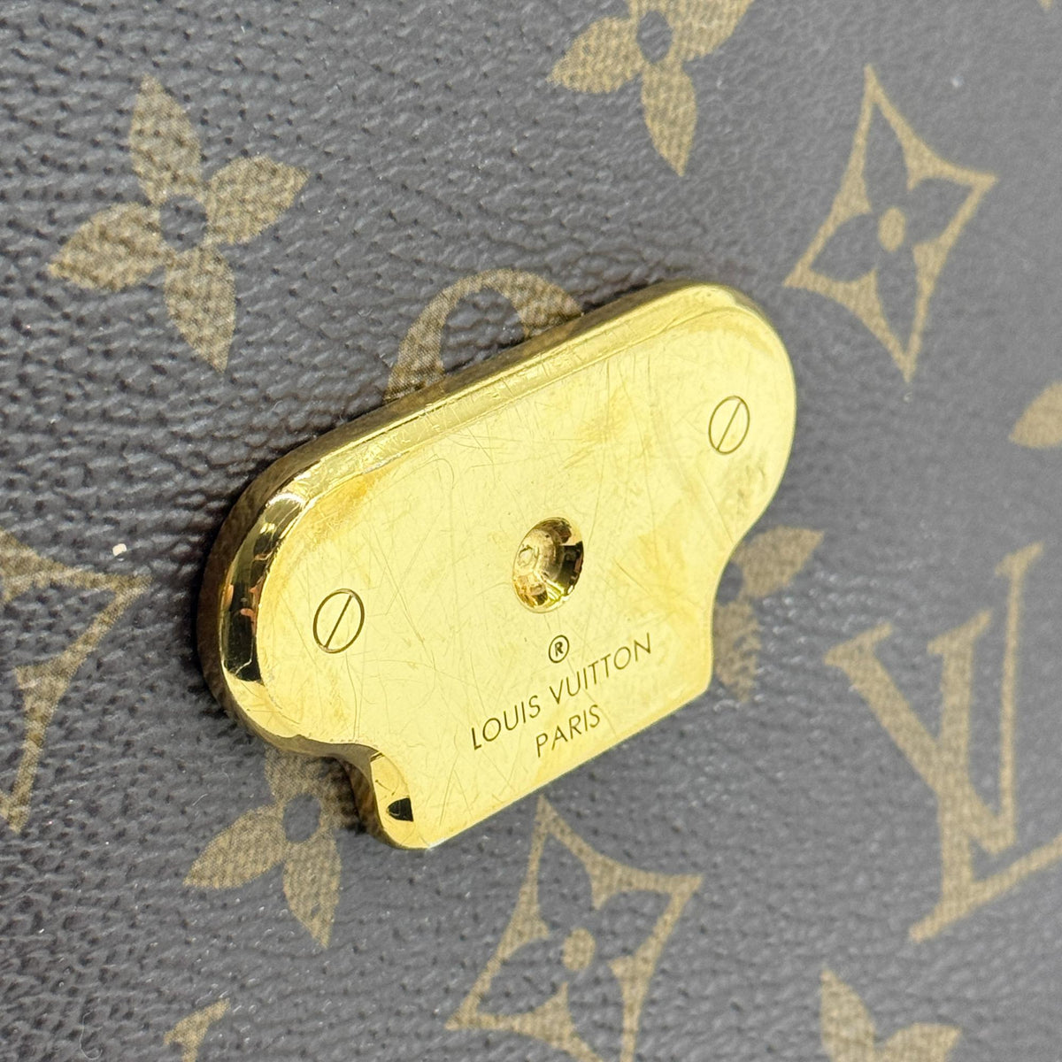 Louis Vuitton Vavin Chain Wallet Nm Monogram Empreinte Leather Black Canvas Shoulder Bag Bag (Pre-Owned)