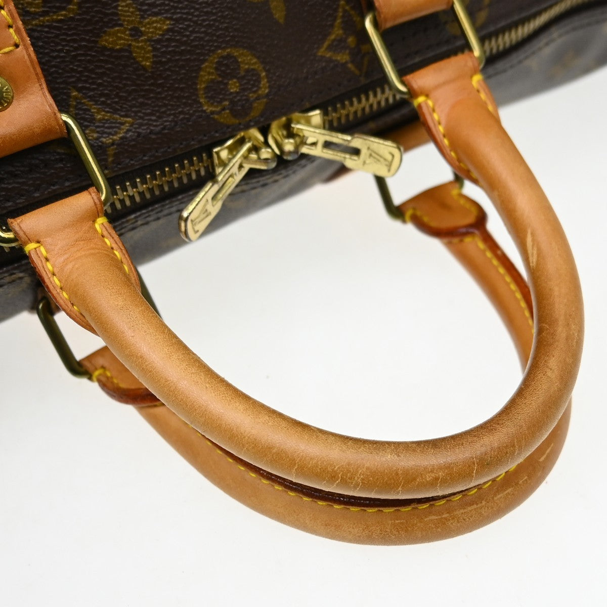 Louis Vuitton Keepall Monogram Brown Canvas Travel Bag Bag (Pre-Owned)