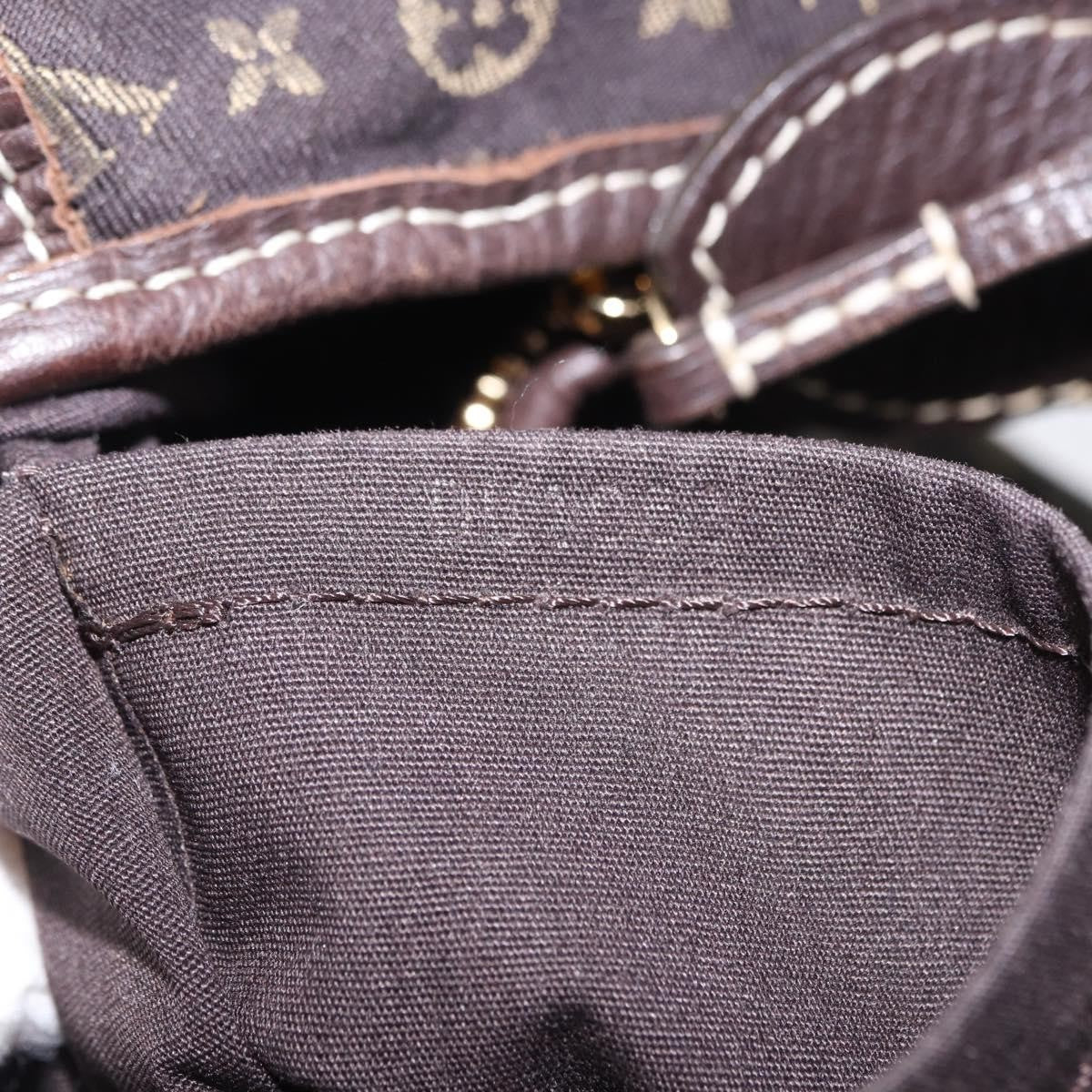 Louis Vuitton Manon Mini Lin Brown Canvas Handbag (Pre-Owned)