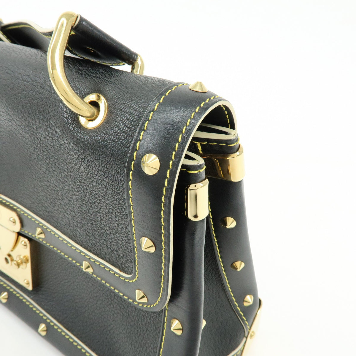 Louis Vuitton Suhali Le Talentueux Leather Black Leather Handbag (Pre-Owned)