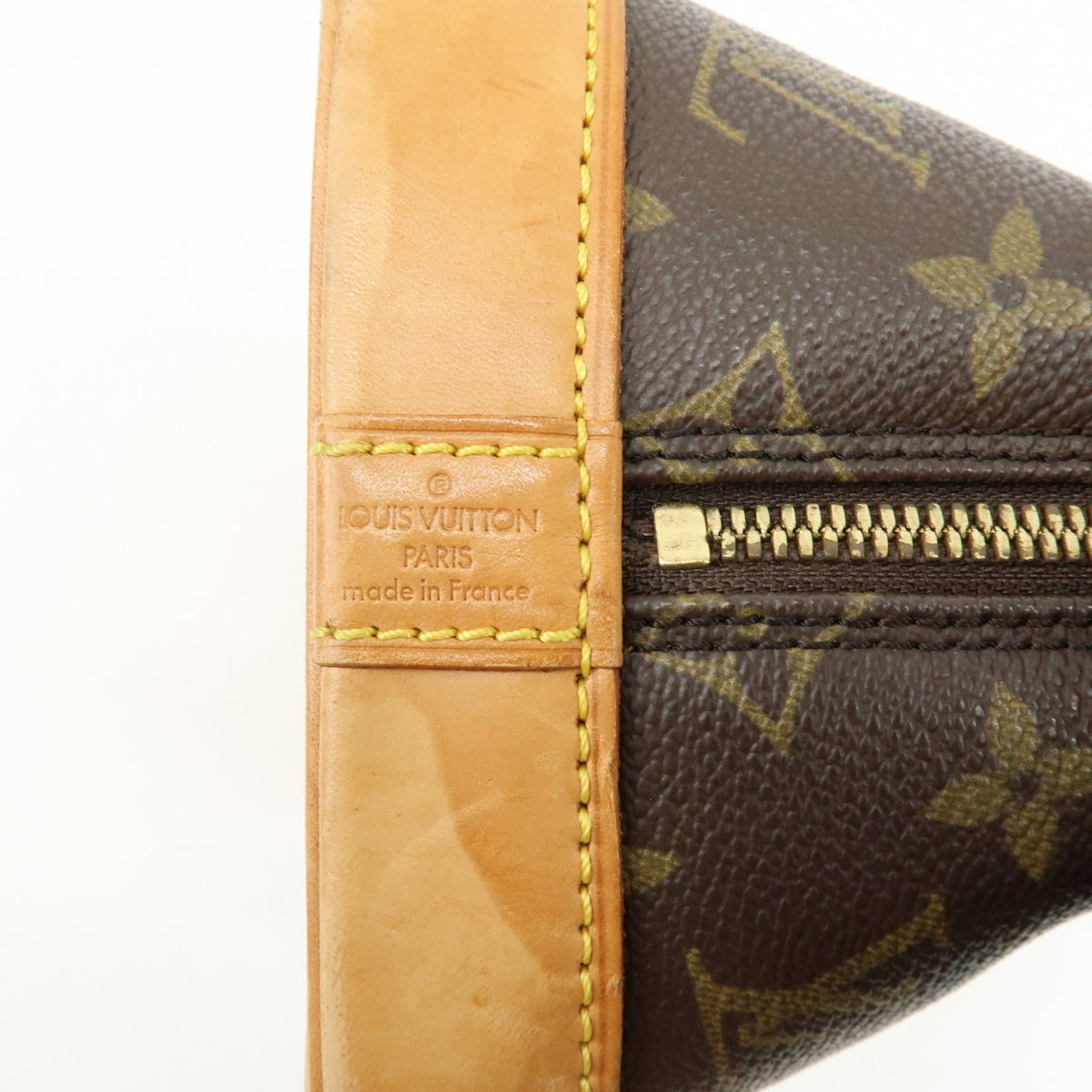 Louis Vuitton Alma Monogram Canvas Brown Canvas Handbag (Pre-Owned)