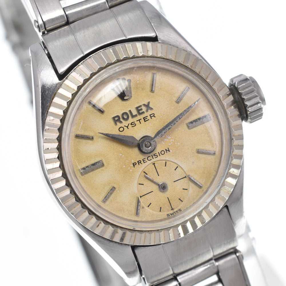 Rolex Oyster Precision Steel Watch (Pre-Owned)
