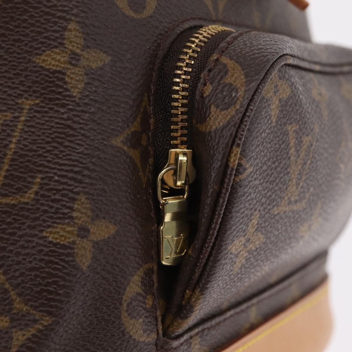 Louis Vuitton Vintage Montsouris Monogram Canvas Brown Canvas Backpack Bag (Pre-Owned)
