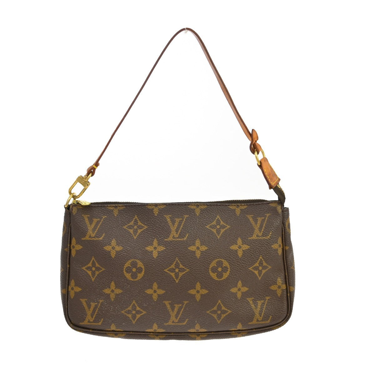Louis Vuitton Pochette Accessoires Nm Monogram Canvas Brown Canvas Clutche & Pouche Bag (Pre-Owned)