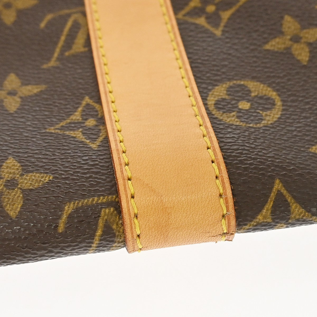 Louis Vuitton Keepall Monogram Canvas Brown Canvas Travel Bag Bag (Pre-Owned)