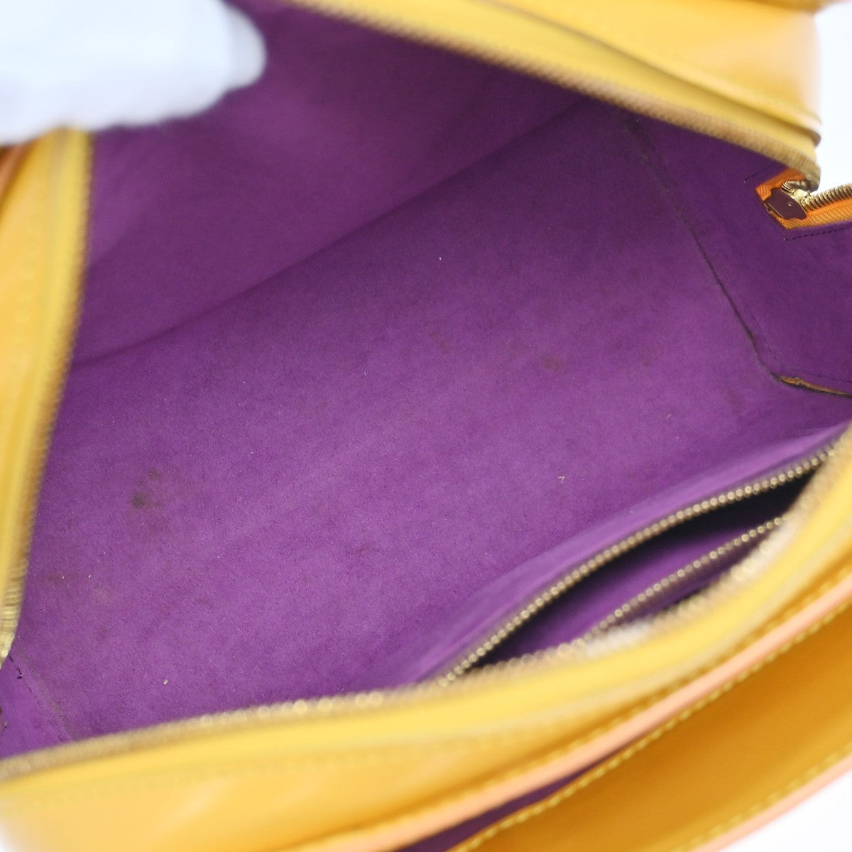 Louis Vuitton Pont Neuf Epi Leather Yellow Leather Handbag (Pre-Owned)