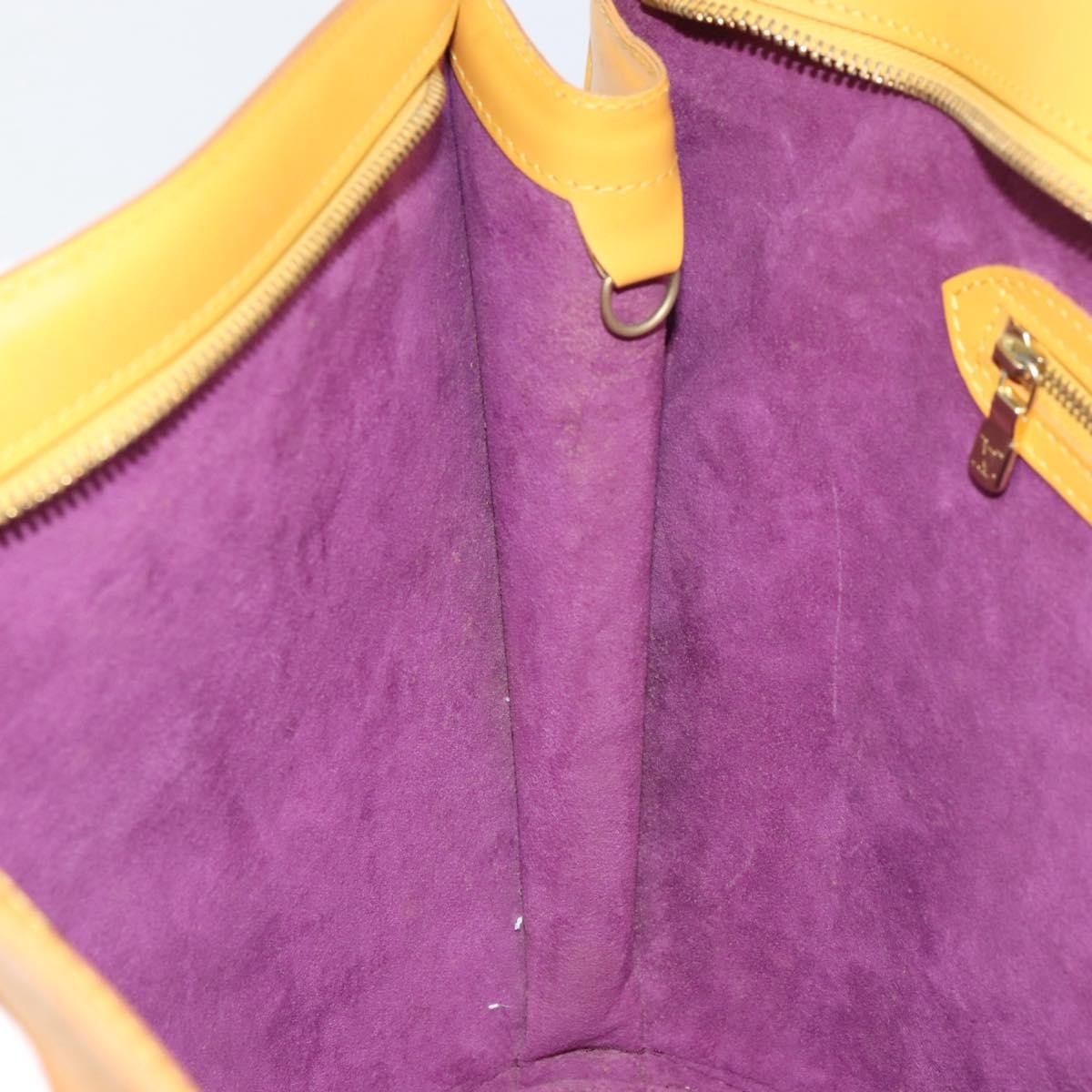 Louis Vuitton Saint Jacques Epi Leather Yellow Leather Handbag (Pre-Owned)