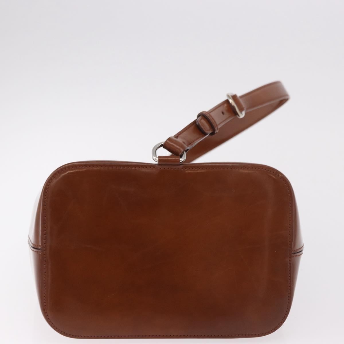 Cartier Panthère Patent Leather Brown Patent_Leather Backpack Bag (Pre-Owned)