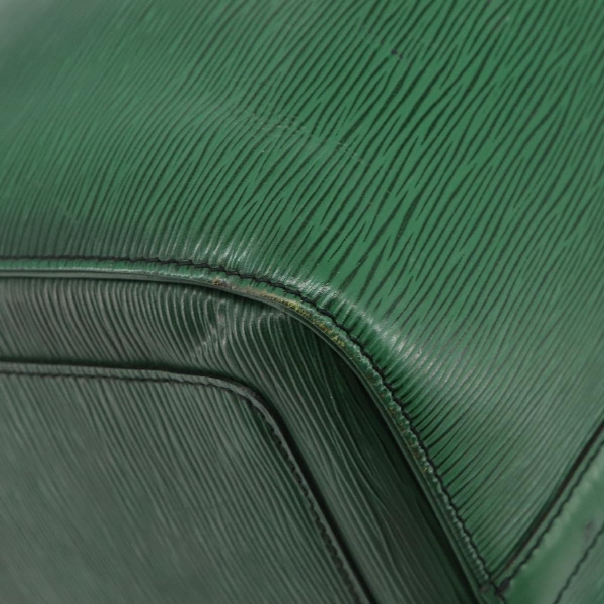 Louis Vuitton Keepall Epi Leather Green Leather Travel Bag Bag (Pre-Owned)
