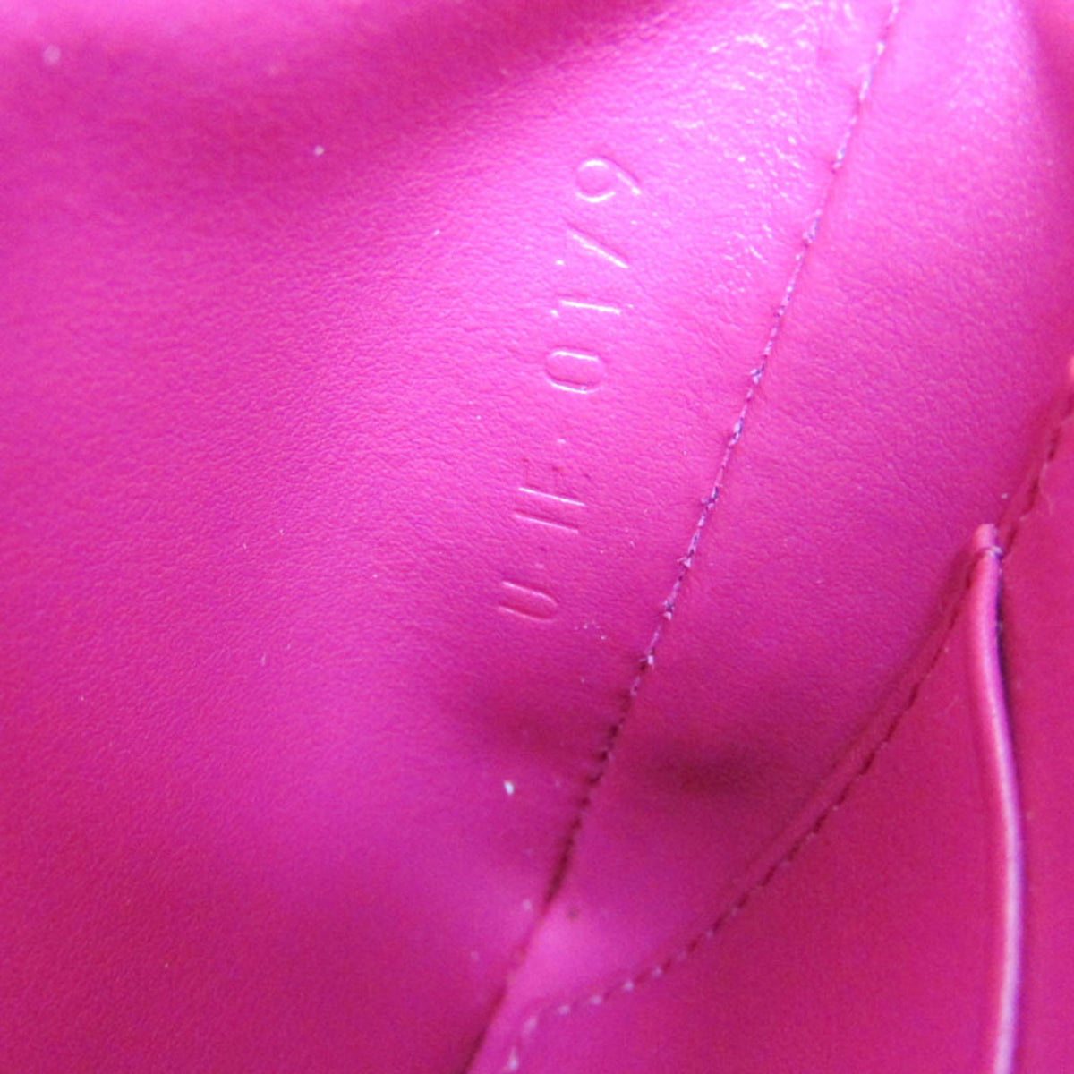 Celine C Charm Quilted Leather Pink Leather Clutche & Pouche Bag (Pre-Owned)