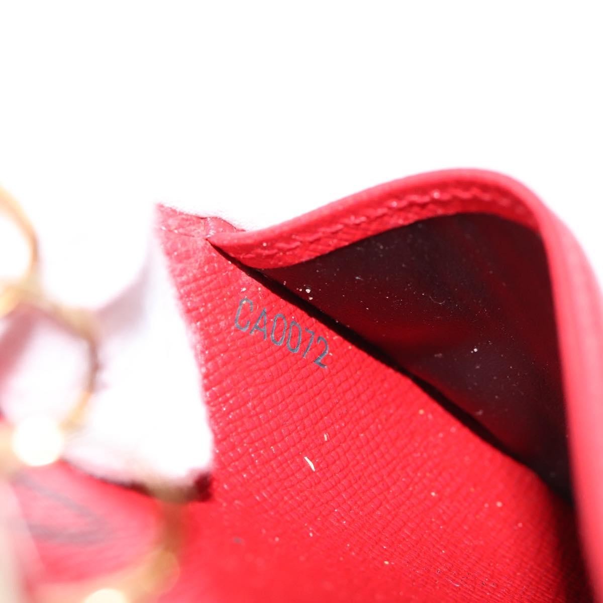 Louis Vuitton Agenda Cover Epi Red Leather Clutche & Pouche Bag (Pre-Owned)