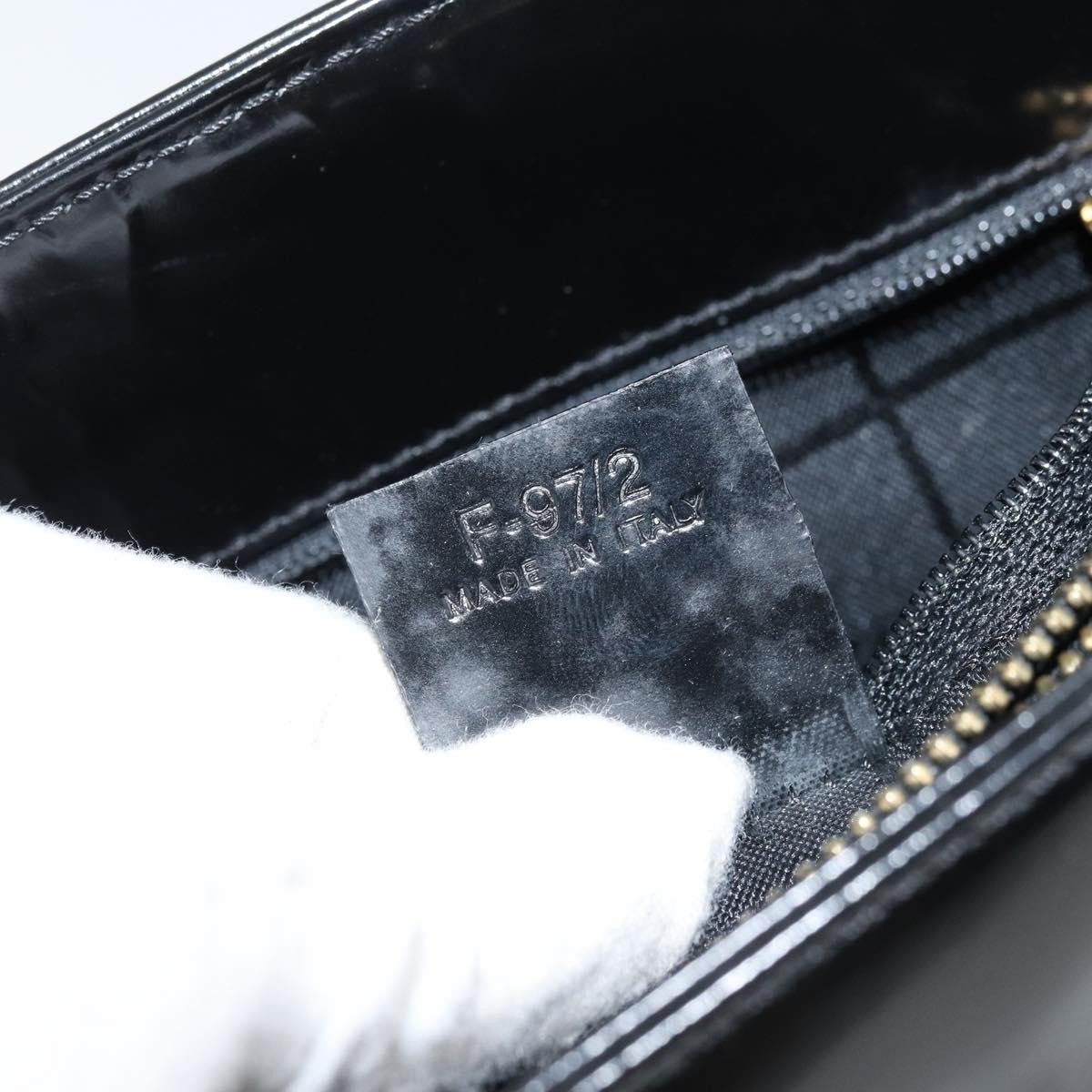 Celine Vintage Leather Black Leather Shoulder Bag Bag (Pre-Owned)