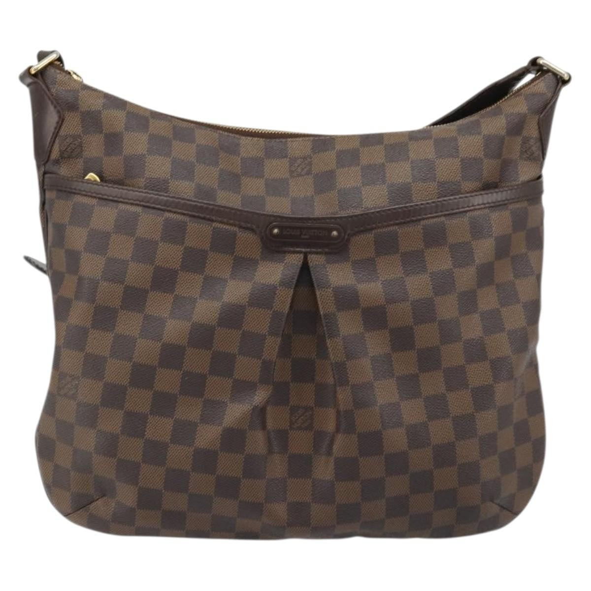 Louis Vuitton Bloomsbury Damier Ebene Brown Canvas Handbag (Pre-Owned)