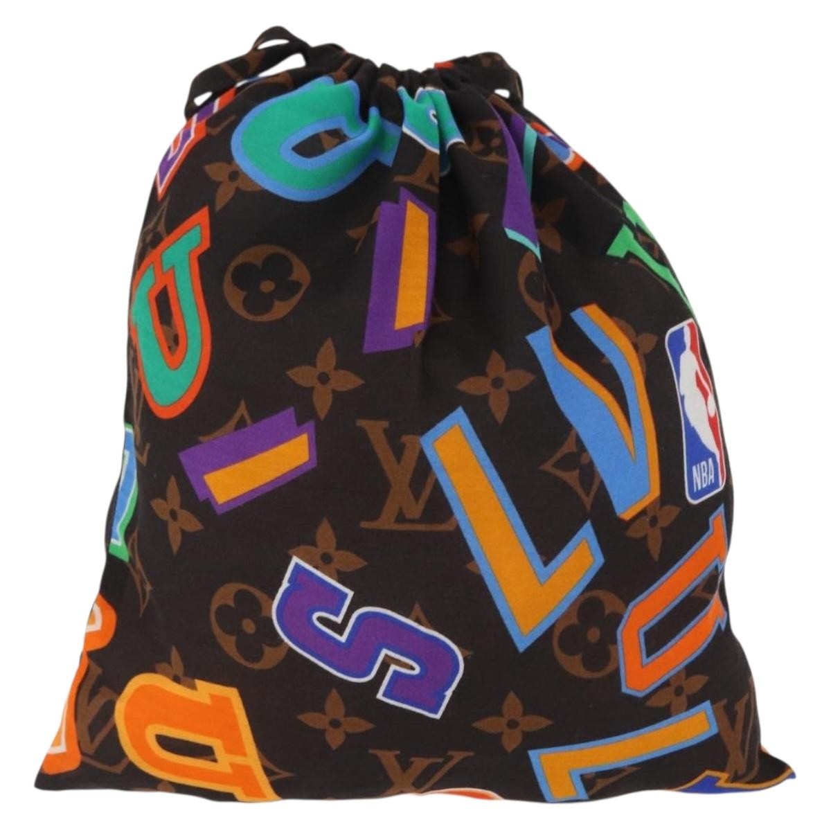 Louis Vuitton X Nba Monogram Canvas Brown Canvas Clutche & Pouche Bag (Pre-Owned)
