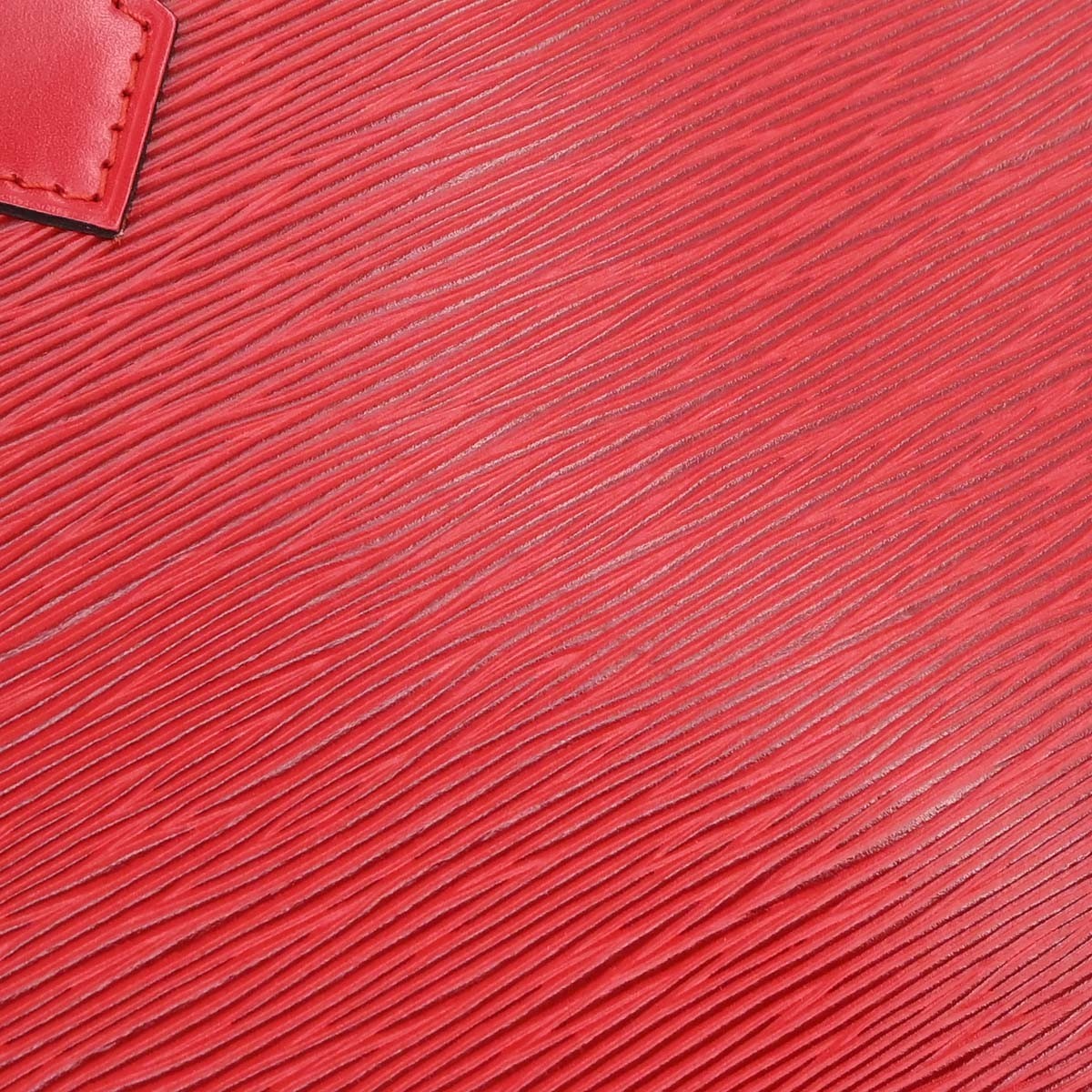 Louis Vuitton Alma Epi Leather Red Leather Handbag (Pre-Owned)