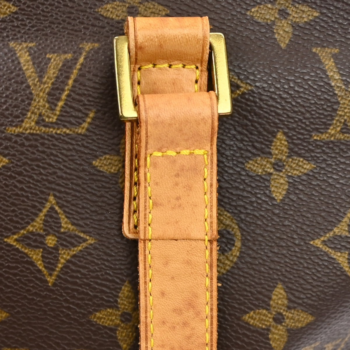 Louis Vuitton Cabas Piano Damier Ebene Brown Canvas Tote Bag Bag (Pre-Owned)