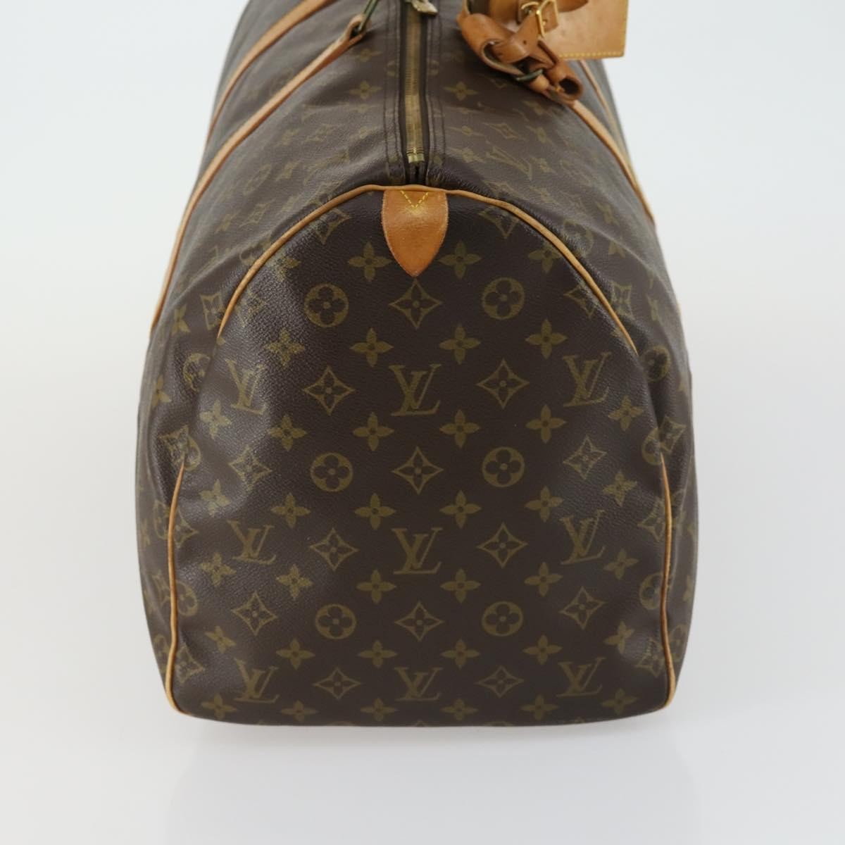 Louis Vuitton Keepall Monogram Canvas Brown Canvas Travel Bag Bag (Pre-Owned)