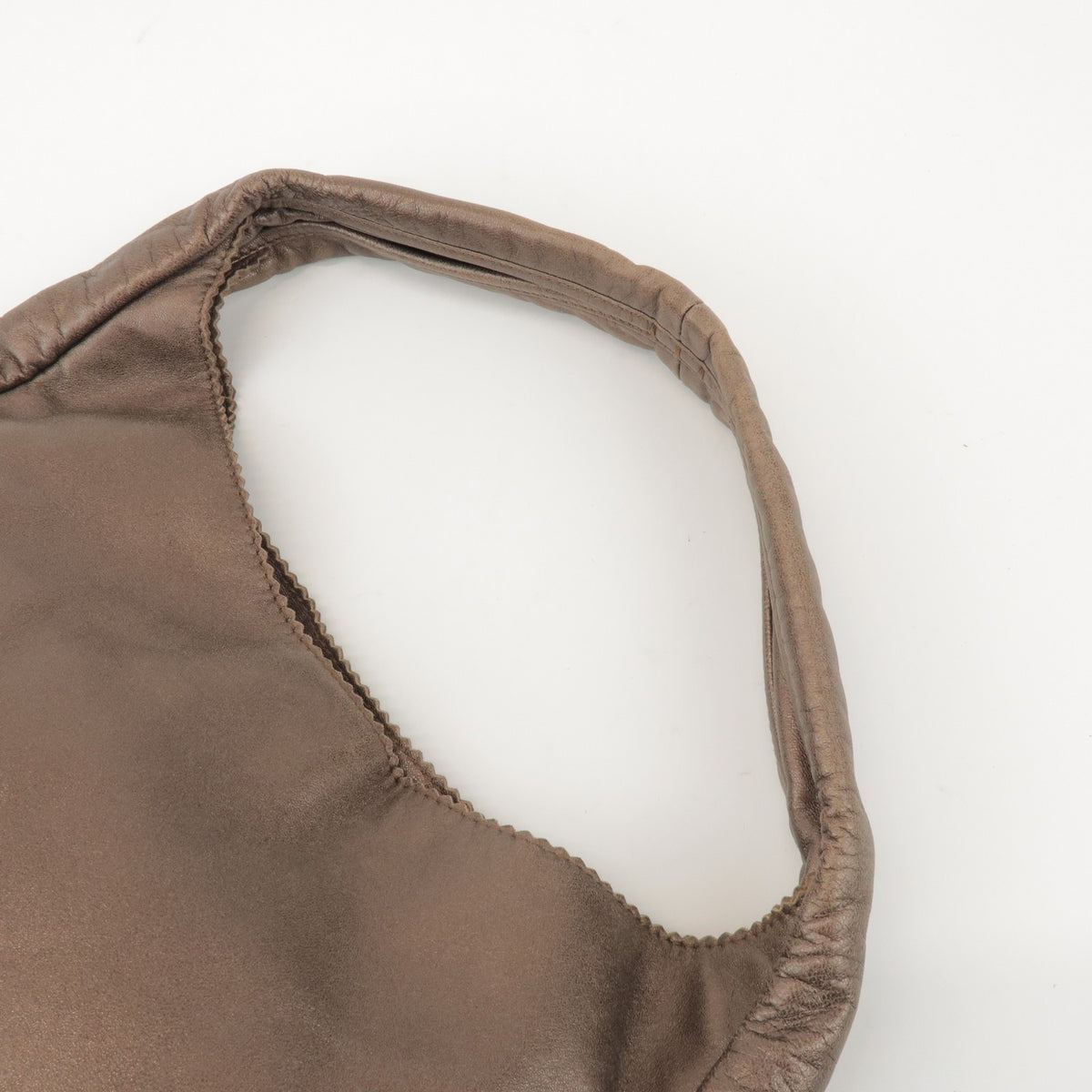 Loewe Anagram Leather Brown Leather Tote Bag Bag (Pre-Owned)