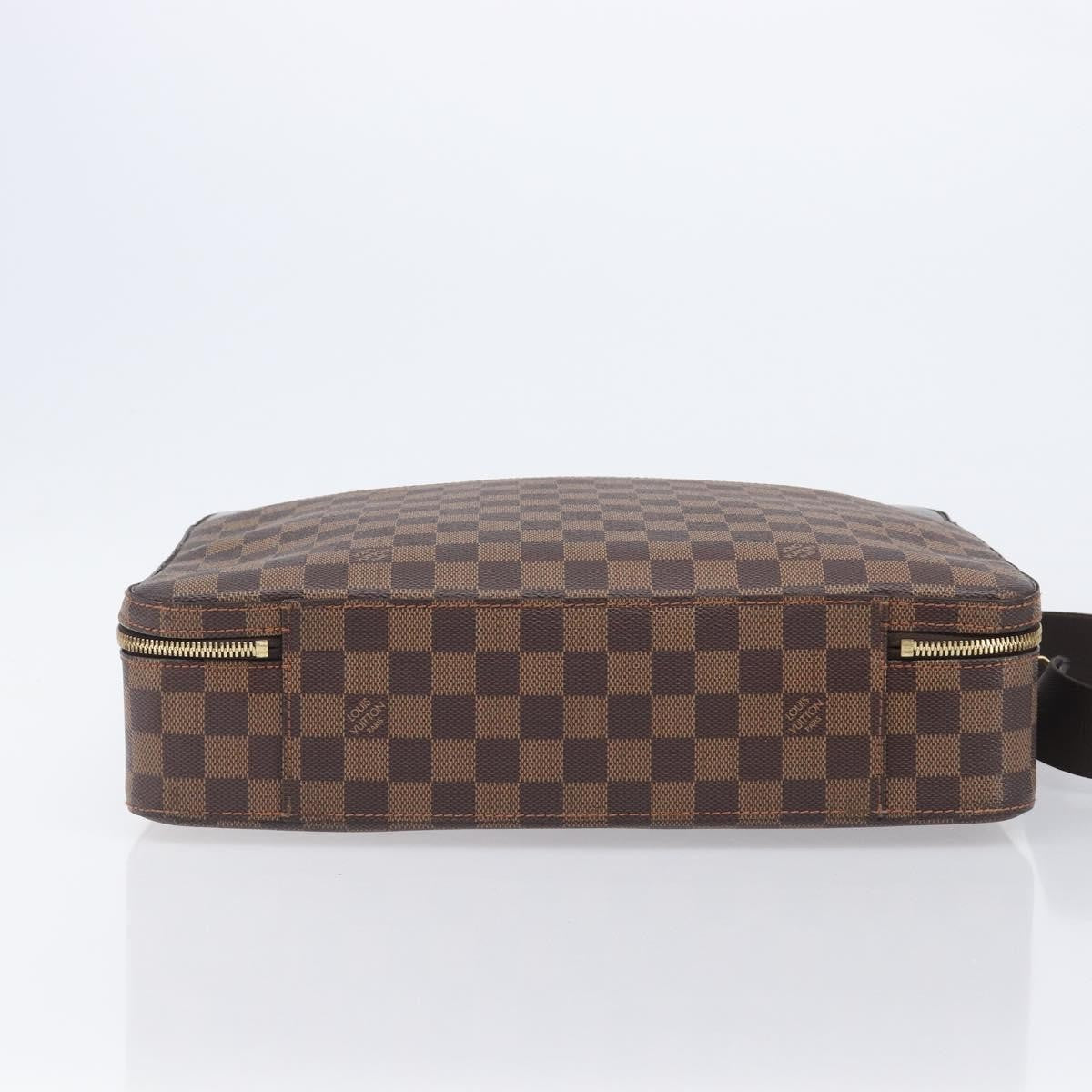 Louis Vuitton Sabana Laptop Damier Brown Canvas Briefcase Bag (Pre-Owned)