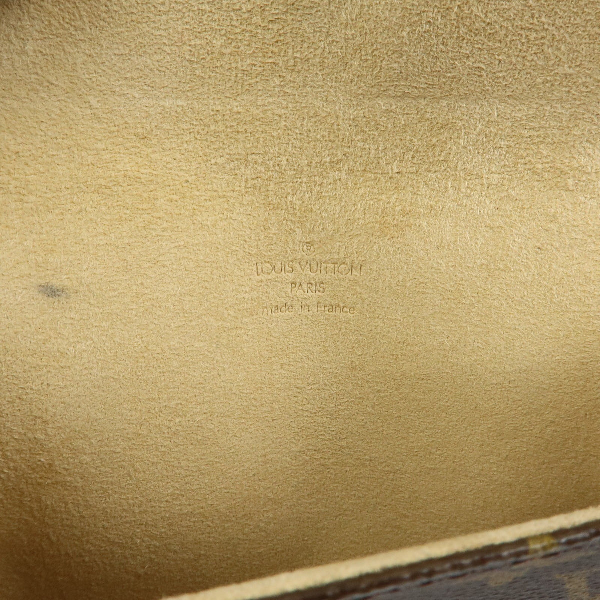 Louis Vuitton Florentine Waist Monogram Canvas Brown Canvas Handbag (Pre-Owned)