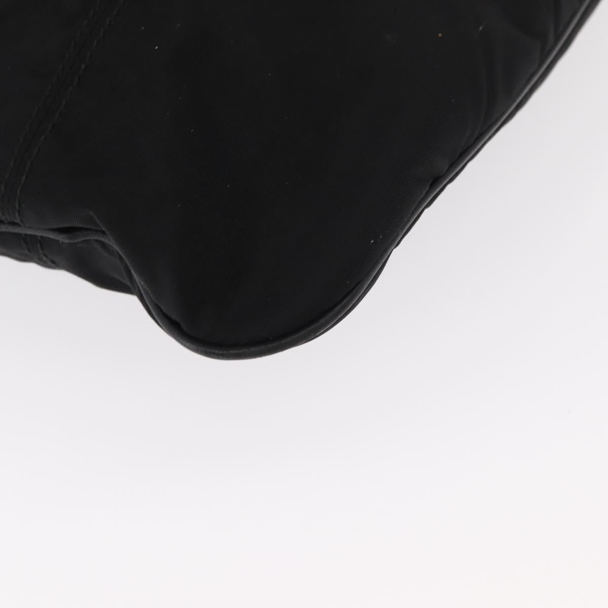 Salvatore Ferragamo Vala Tote Nylon Black Nylon Tote Bag Bag (Pre-Owned)