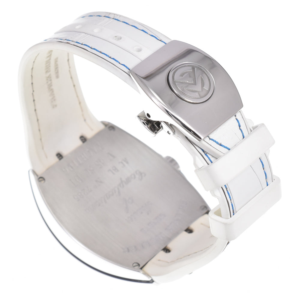 Franck Muller Vanguard Yachting Automatic Stainless Steel And Rubber Watch (Pre-Owned)