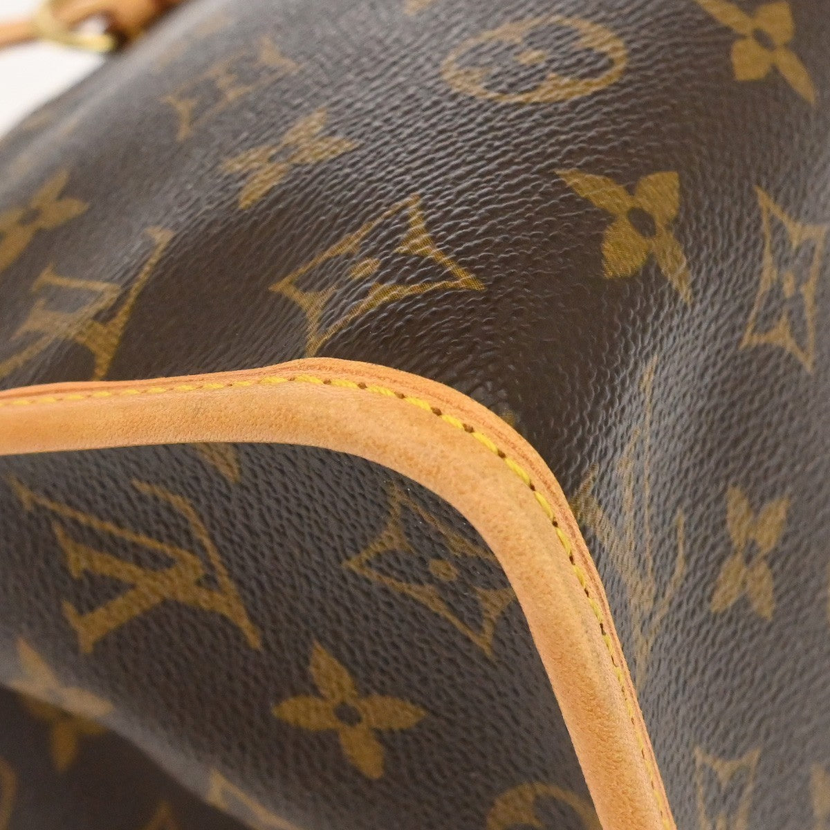Louis Vuitton Popincourt Tote Monogram Canvas Brown Canvas Tote Bag Bag (Pre-Owned)