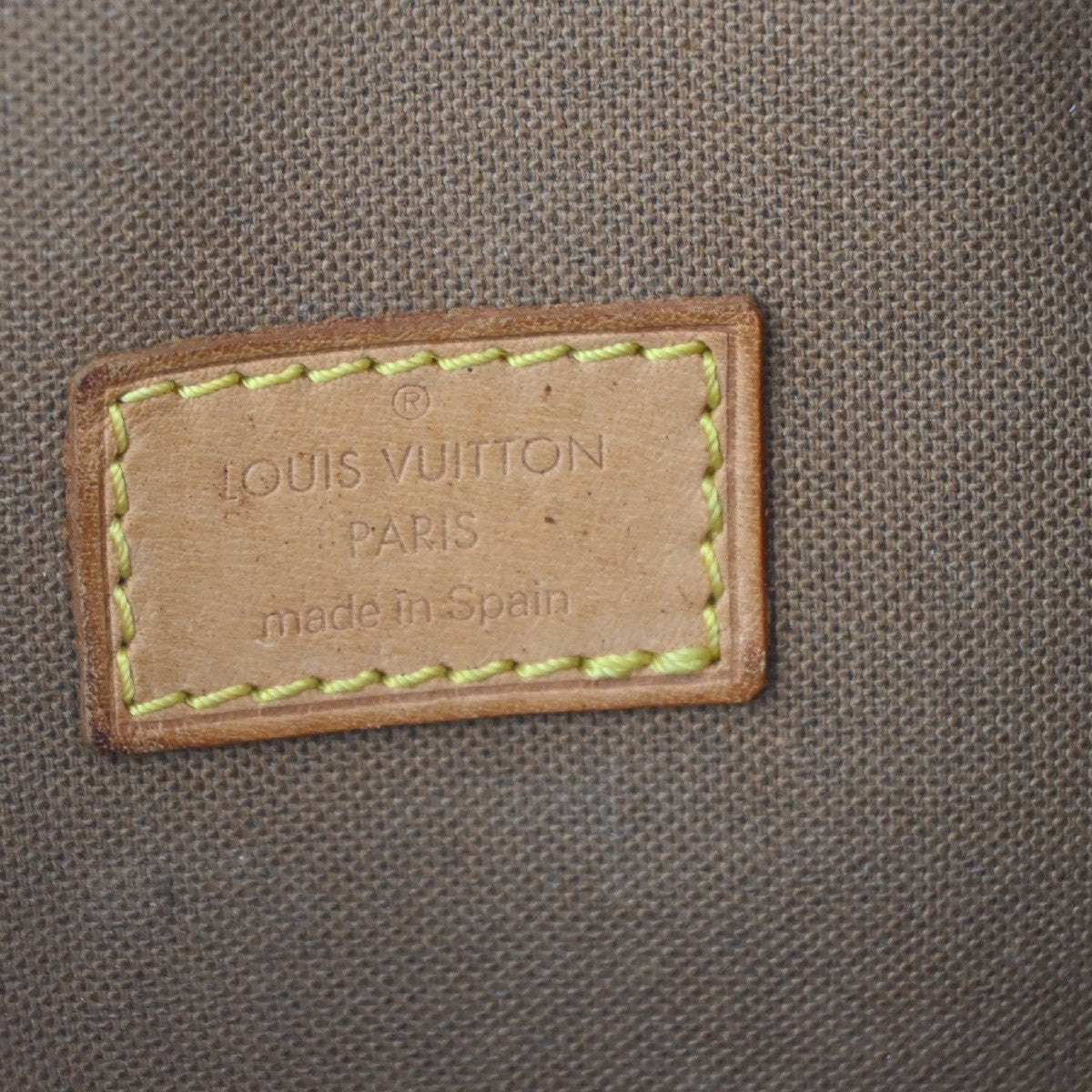 Louis Vuitton Pochette Gange Monogram Canvas Brown Canvas Clutche & Pouche Bag (Pre-Owned)