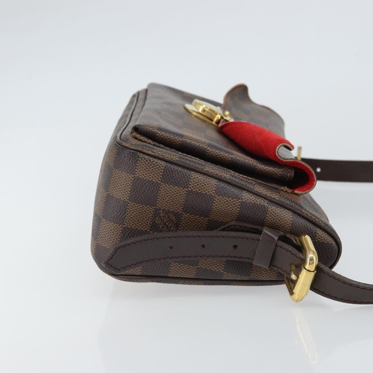 Louis Vuitton Ravello Damier Ebene Brown Canvas Shoulder Bag Bag (Pre-Owned)