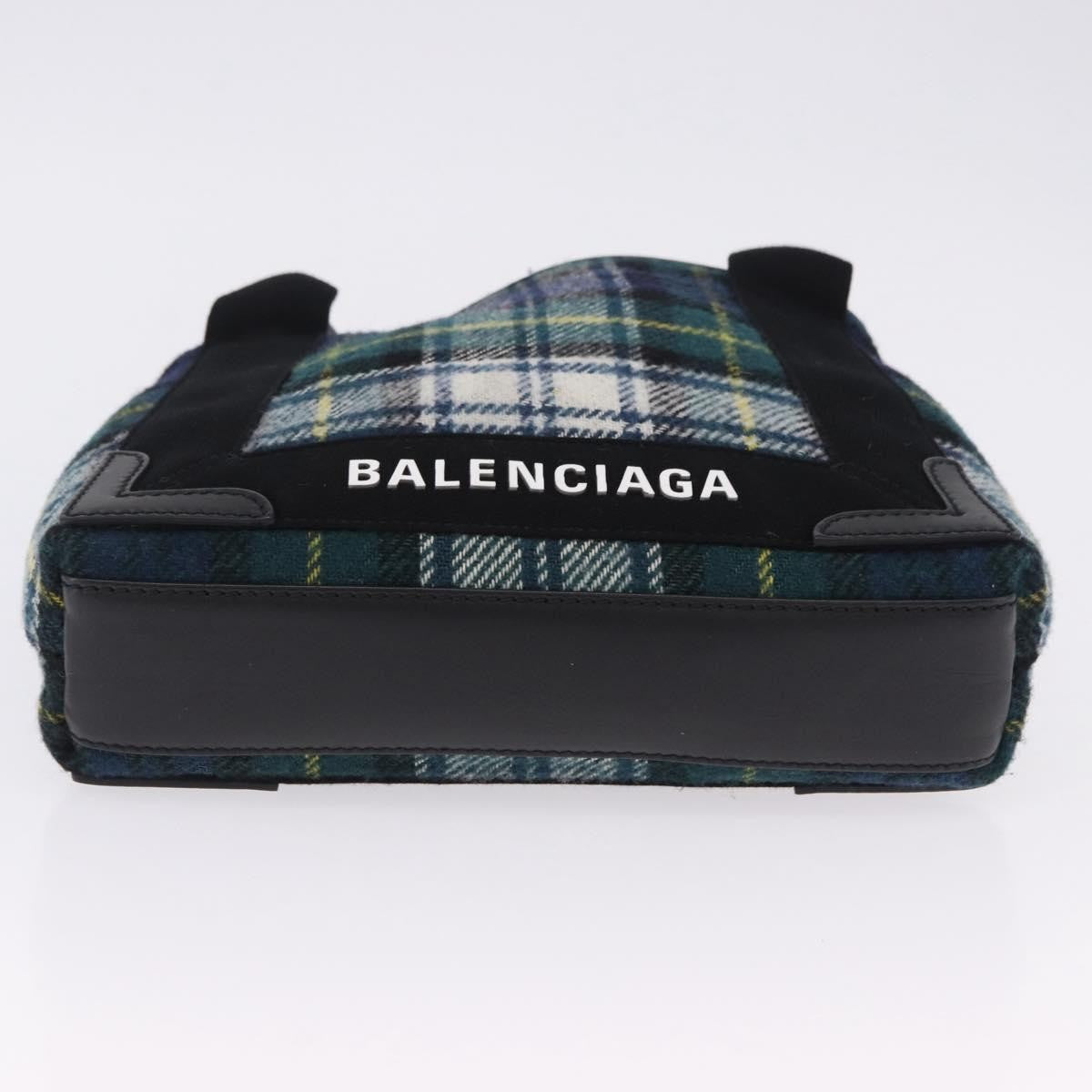 Balenciaga Cabas Wool Multicolour Wool Tote Bag Bag (Pre-Owned)