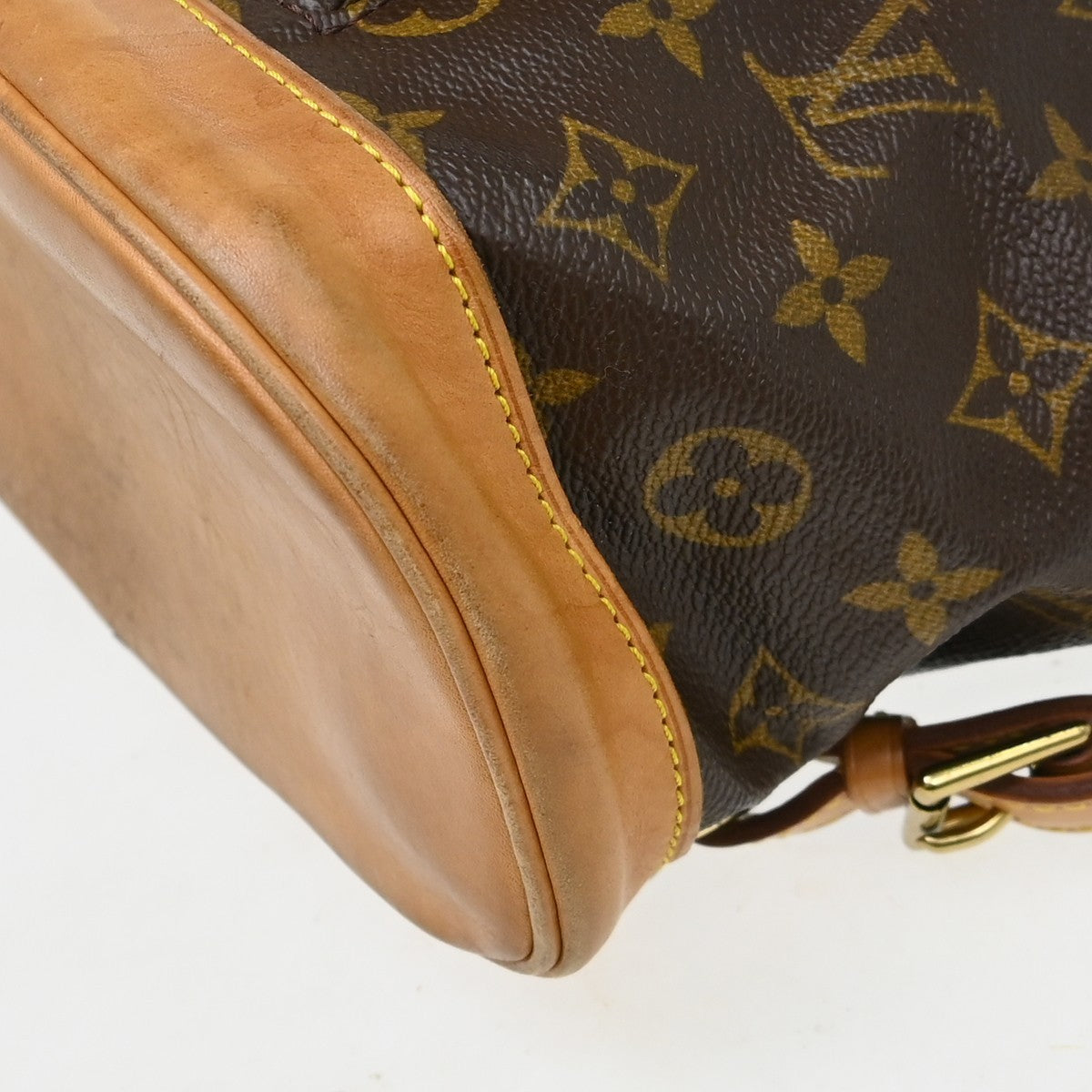 Louis Vuitton Vintage Montsouris Monogram Canvas Brown Canvas Backpack Bag (Pre-Owned)
